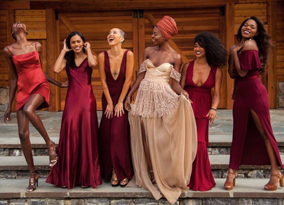 Black Wedding Moment Of The Day: This Bridal Party Is Carefree Black Girl Magic Realized